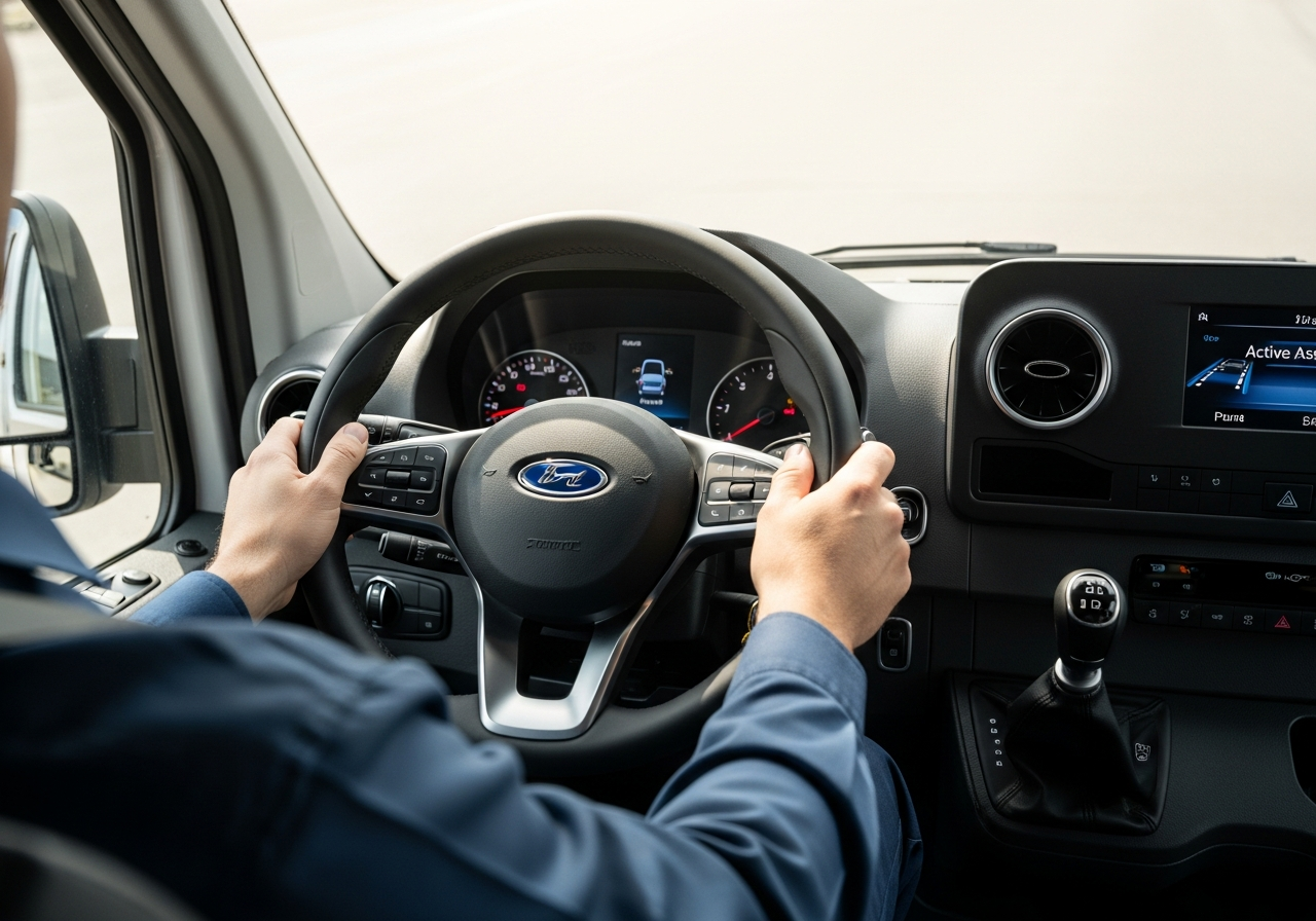 Professional driver dashboard
